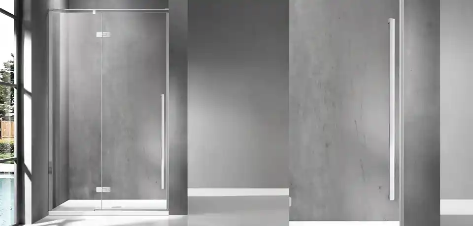 Wellis Sorrento 100 cm nyíló zuhanyanyajtó Easy-Clean bevonattal, balos WC00509Wellis Szuper akció