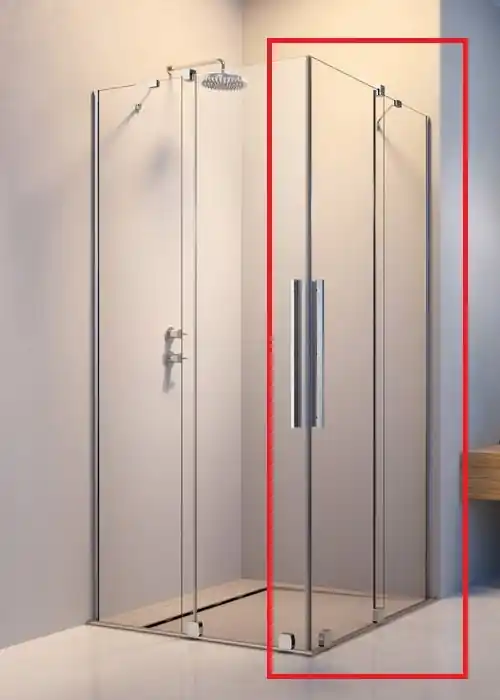 Vedd meg most Radaway Furo KDD 100 J zuhanykabin (egy ajtó), jobbos 10105100-01-01RRadaway