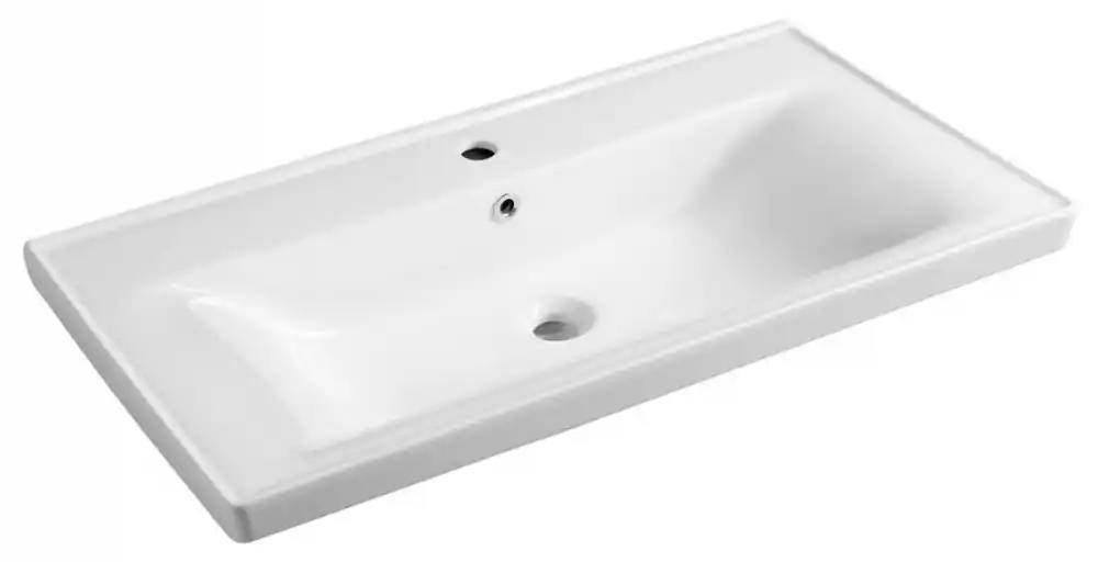 Népszerű AQUALINE SAVA 90 kerámiamosdó, 90x46cm 2090BAqualine