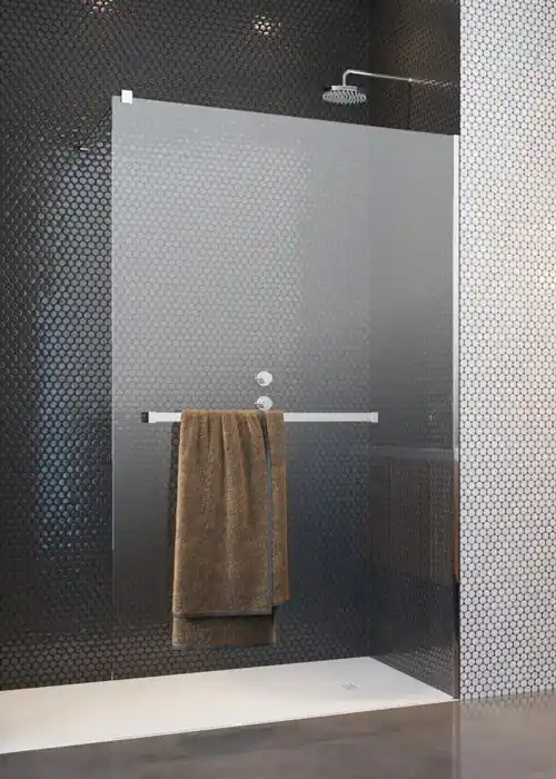 Kihagyhatatlan ajánlat Radaway Modo New II Walk-in zuhanyfal törölközőtartóval, 155 cm 389155-01-01WRadaway