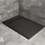 Azonnal elérhető Radaway Teos F 120x100 cm szögletes öntöttmárvány zuhanytálca, fekete HTF120100-54Radaway