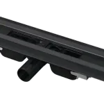 Kihagyhatatlan ajánlat ALCA (Alcaplast) APZ101BLACK-300 BLACK Low zuhanyfolyóka peremmel perforált rácsokhoz, fekete-mattAlcaplast