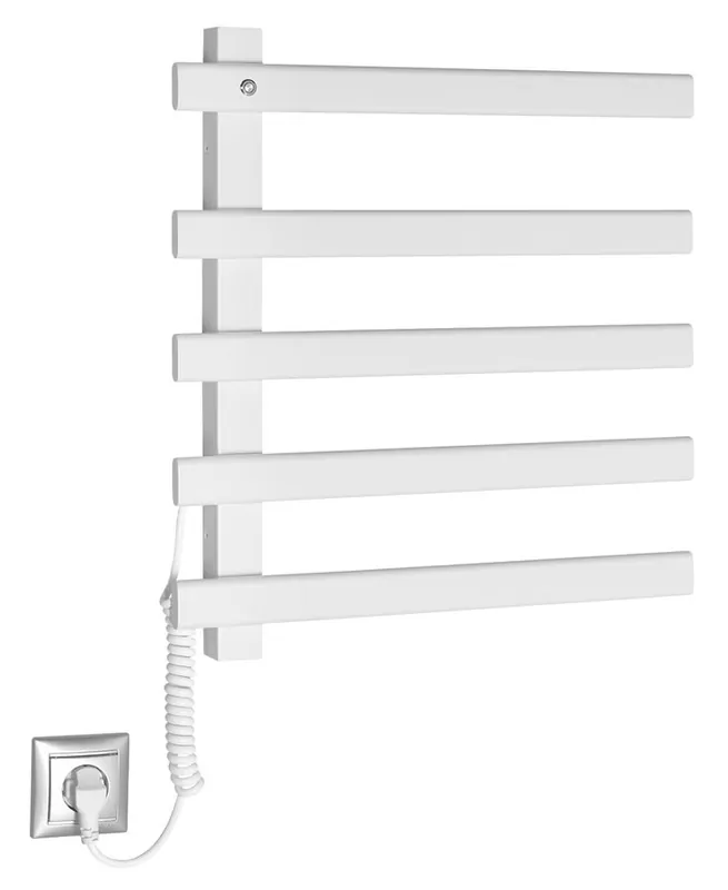 Sapho ELCOR elektromos törölközőszárító radiátor, 480x520x50mm, 85W, matt fehér EB520Sapho Alacsony ár
