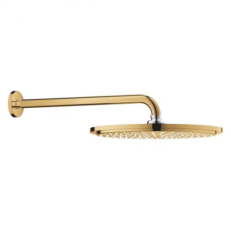 Alacsony ár Grohe Rainshower Cosmopolitan 310 fejzuhany 380 mm zuhanykarral 9,5 l/perc, cool sunrise 26066 GL0 (26066GL0)Grohe
