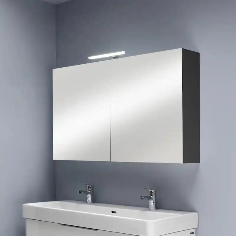 Laufen Base tükrös szekrény 120x70 cm, Traffic Grey H4029021102661Laufen Azonnali szállítás
