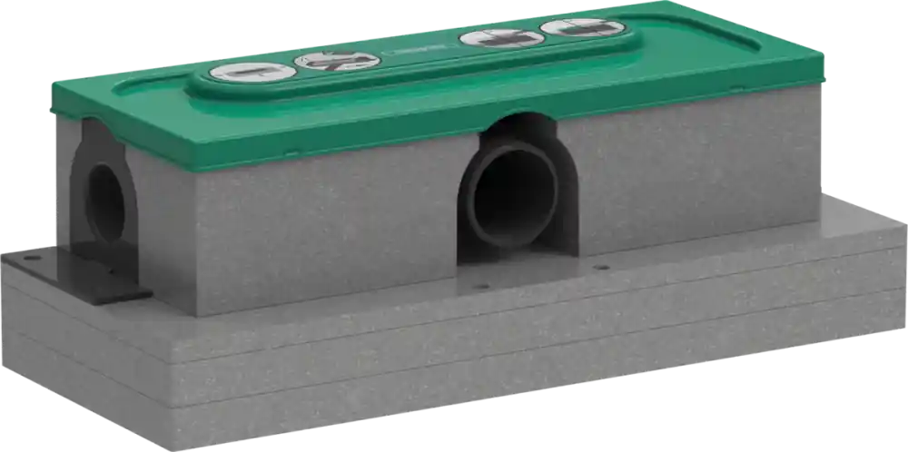 Akció Hansgrohe uBox universal alapkészlet lineáris zuhanylefolyóhoz, standard telepítéshez 01001180Hansgrohe