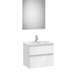 Biztonságos fizetés Roca The Gap 600 mm fürdőszoba bútor szett, fényes fehér A851526806Roca