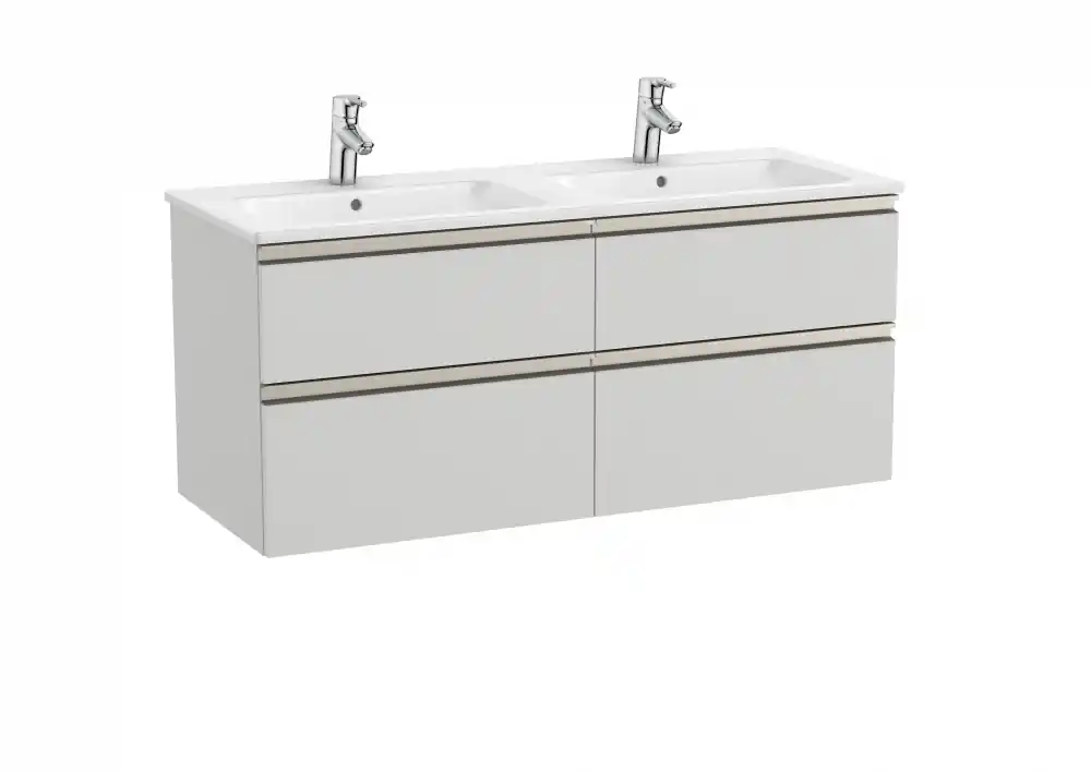 Kihagyhatatlan ajánlat Roca The Gap 120 cm fürdőszoba bútor mosdóval, artico szürke A851483447Roca