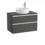 Legjobb ár Roca The Gap 800 mm fürdőszoba bútor pultos mosdóhoz, antracit A851501153Roca