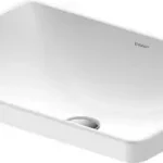 Biztonságos fizetés Duravit D-Neo beépíthető mosdó 60x44 cm WonderGliss bevonat 03586000791Duravit
