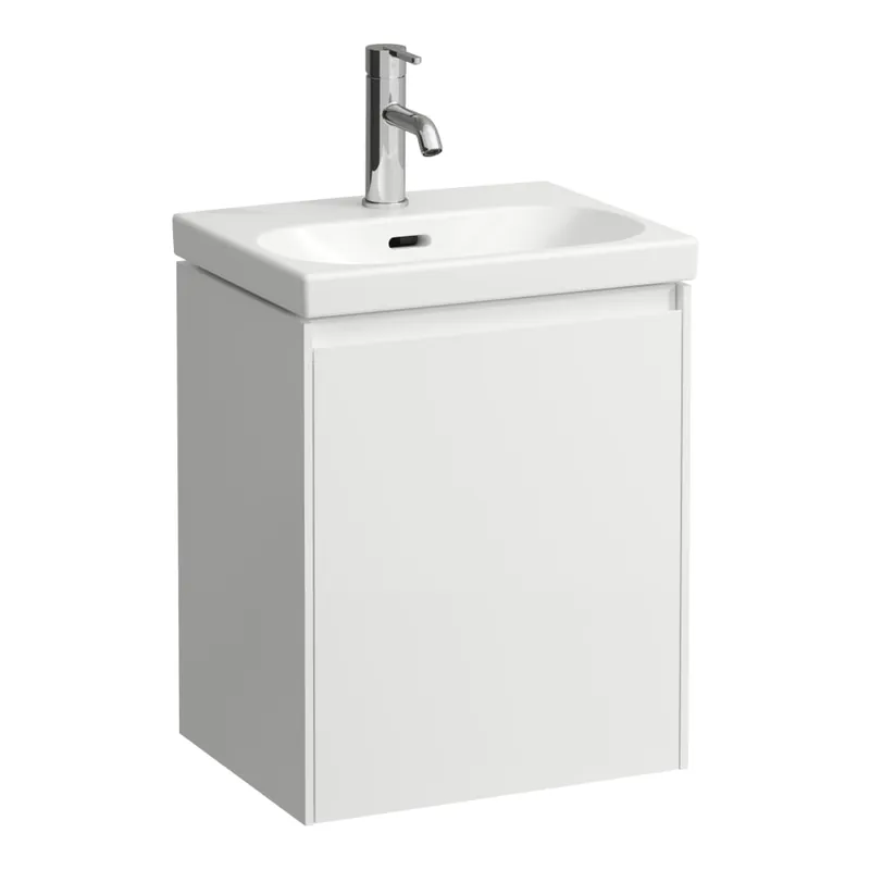 Laufen Lani mosdótartó szekrény H815081 mosdóhoz balos zsanér, fényes fehér H4035011122611Laufen Különleges ajánlat