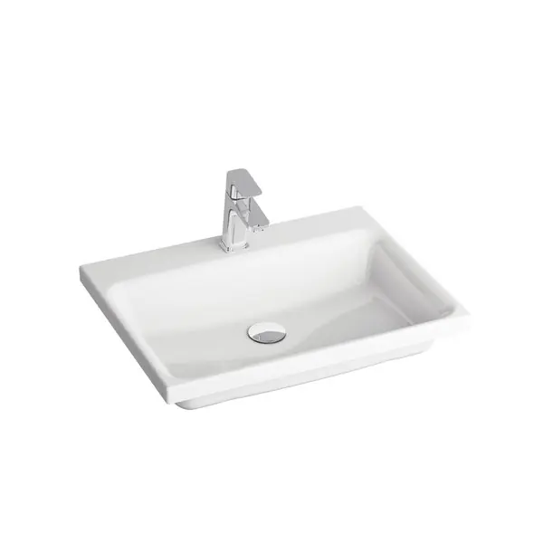 Végkiárusítás Ravak Comfort 600 kerámia mosdó fehér XJX01260001Ravak