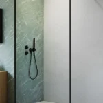 Radaway Nes Black Walk-in II Frame zuhanyfal 80 cm 10013080-54-56Radaway Olcsó