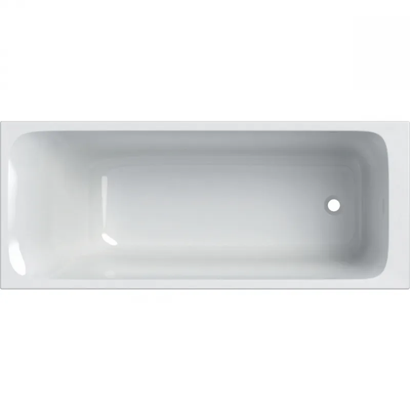 Geberit Tawa egyenes fürdőkád, keskeny dizájn, lábakkal, 180x80 cm 554.122.01.1Geberit Csak ma