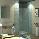 Ne maradj le HSK New Style zuhanyajtó alu matt profil, átlátszó üveg 100 cm 1409500/100.1.50HSK