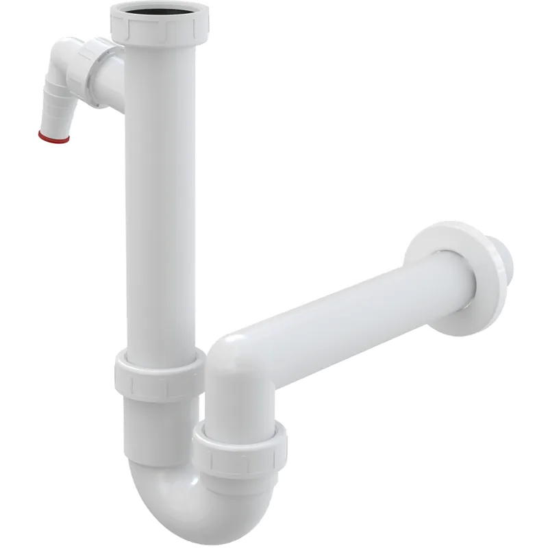 Árcsökkenés ALCA (Alcaplast) A81-DN40 Csőszifon 6/4" hollandi anyával és csatlakozóvalAlcaplast