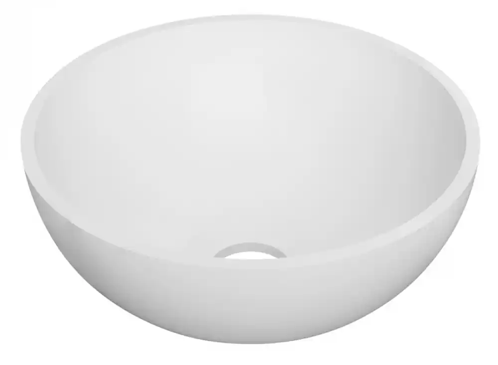 Gyors kiszállítás Sapho THIN pultra szerelhető mosdó, 24,5x11cm, matt fehér WN214Sapho
