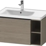 Népszerű Duravit D-Neo mosdó alá építhető alsószekrény (OAK TERRA) DE425803535Duravit