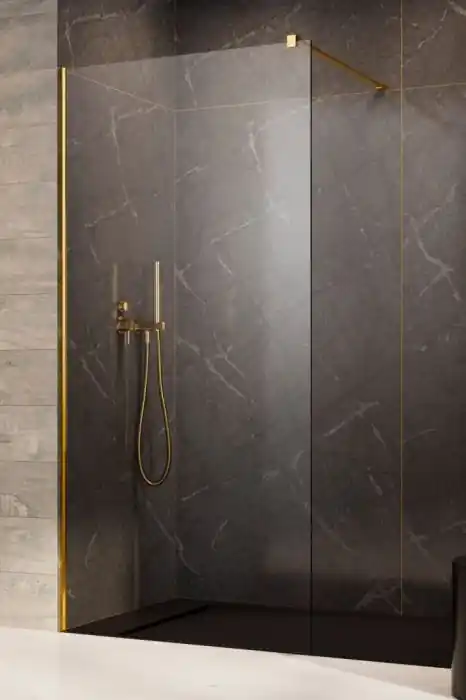 Azonnal elérhető Radaway Modo New Gold II 105 Walk-in zuhanyfal, arany szín 389105-09-01Radaway