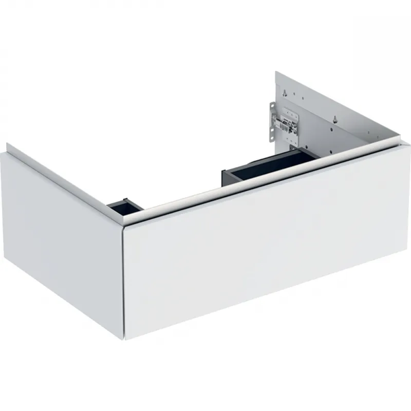 Geberit ONE alsó szekrény mosdóhoz, egy fiókkal, 75x26.6x47cm, fehér/matt bevonat 505.072.00.2Geberit Biztonságos fizetés
