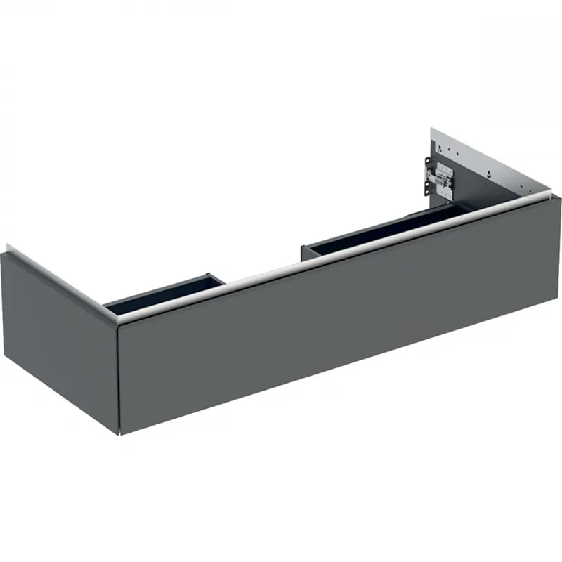 Geberit ONE alsó szekrény mosdóhoz, egy fiókkal, 120x26.6x47cm, láva/matt bevonat 505.075.00.3Geberit Biztonságos vásárlás
