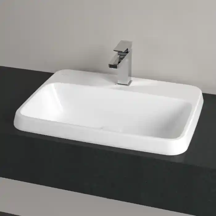 Legjobb ár Villeroy & Boch Architectura 60x45 cm beépíthető mosdó túlfolyó nélkül 5A676101Villeroy & Boch