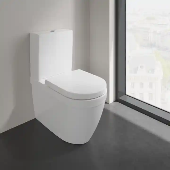 Villeroy & Boch Architectura perem nélküli monoblokk wc csésze CeramicPlus felülettel 5691R0R1Villeroy & Boch Biztonságos fizetés
