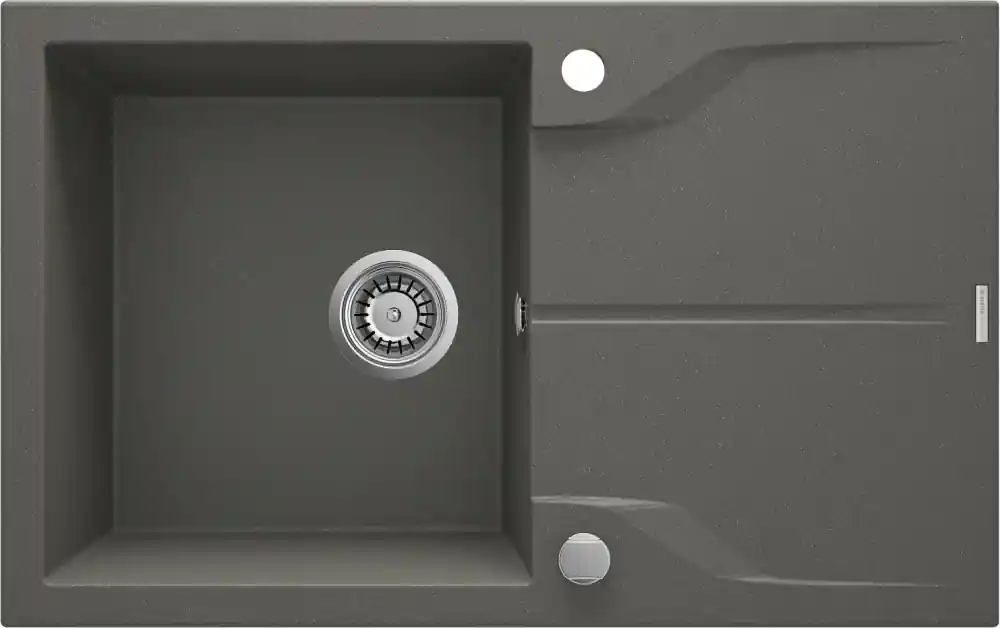 Outlet Deante Andante gránit mosogató, antracit metál ZQN_T113Deante