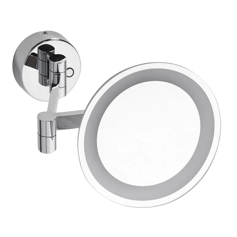 Sapho BEMETA KOZM.TÜKRÖK Kozmetikai tükör, 2x LED világítással, 200x200x430mm, átm:200mm (116101802)Bemeta Gyors szállítás