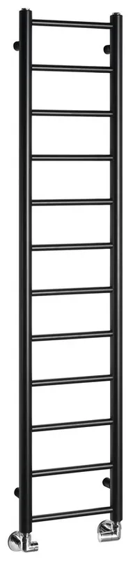 Sapho DINA 300x1380 mm fürdőszobai radiátor, matt fekete IR373BSapho Azonnali szállítás