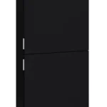 AREZZO design állószekrény 180x40x12,6 cm-es, 2 ajtós, matt fekete AR-168331Arezzo Design Szuper akció