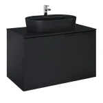AREZZO design Malibu alsószekrény 90 1 fiók + 1 fiók , matt fekete AR-168387Arezzo Design Legkelendőbb