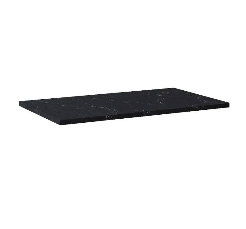 Prémium AREZZO design MARQUINA márvány mosdópult 80x46x2 cm matt fekete AR-167481Arezzo Design