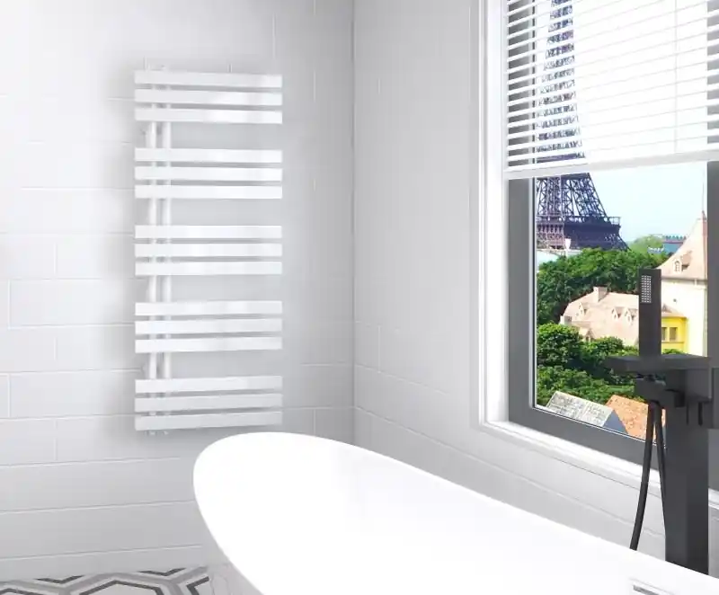 AREZZO design HORIZONT WHITE SLIM 1200x500 törölközőszárítós radiátor AR-HS12050WArezzo Design Legnépszerűbb