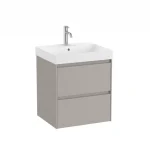 Roca Ona 55 cm fürdőszoba bútor mosdóval, homok szürke A851687510Roca Alacsony ár