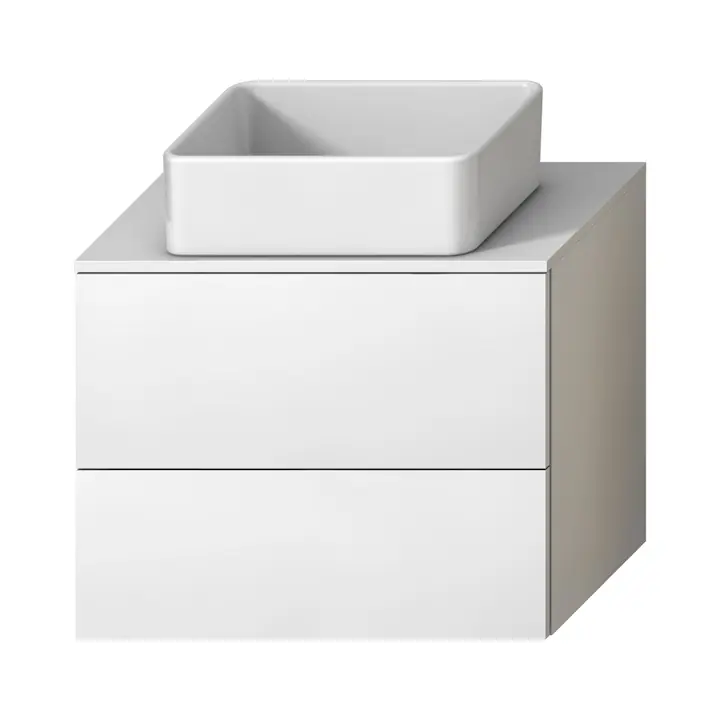Bestseller Jika Mio mosdótartó szekrény pulthoz 76 cm fényes fehér H41J7164015001Jika
