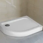 Szezonális akció H2O Nero E 100x80x14 cm aszimmetrikus zuhanytálca jobbos 12323H2O