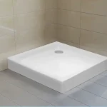 Legkelendőbb H2O Nero C 80x80x14 cm szögletes zuhanytálca 12317H2O