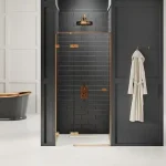 Azonnali szállítás New Trendy Avexa Copper Brushed zuhanyajtó 100 cm, balos EXK-3535Roltechnik