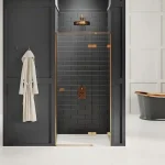 Azonnal elérhető New Trendy Avexa Copper Brushed zuhanyajtó 80 cm, jobbos EXK-35312Roltechnik