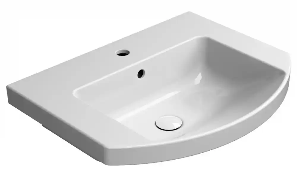 Legnépszerűbb Sapho GSI NORM 60x49cm ExtraGlaze kerámiamosdó, fehér 8645111Sapho