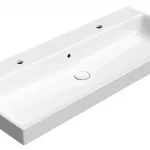 Biztonságos fizetés Sapho GSI NUBES 120x50cm ExtraGlaze kerámiamosdó, fehér 9624211Sapho