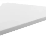 Prémium Sapho ABELINE rockstone 200x12x200mm sarokpolc, matt fehér AE200-0101Sapho