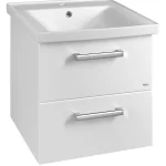 Bestseller Sapho AQUALINE VEGA 55 mosdótartó szekrény 2 fiókkal, fehér VG052Aqualine