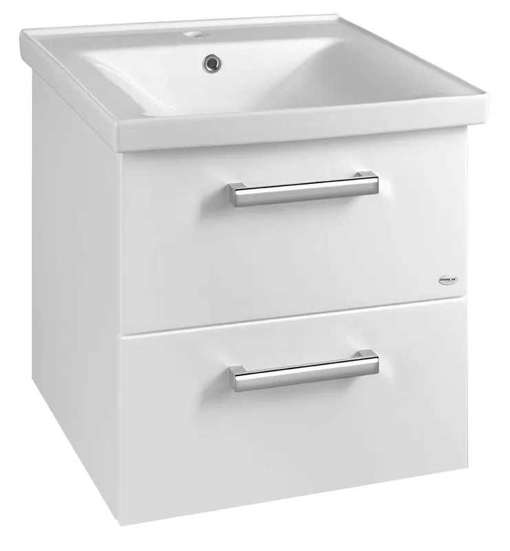 Bestseller Sapho AQUALINE VEGA 55 mosdótartó szekrény 2 fiókkal, fehér VG052Aqualine