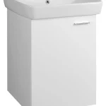 Sapho AQUALINE ZOJA 50,5x63x37,1cm mosdótartó szekrény, fehér 56373Aqualine Rendeld meg most