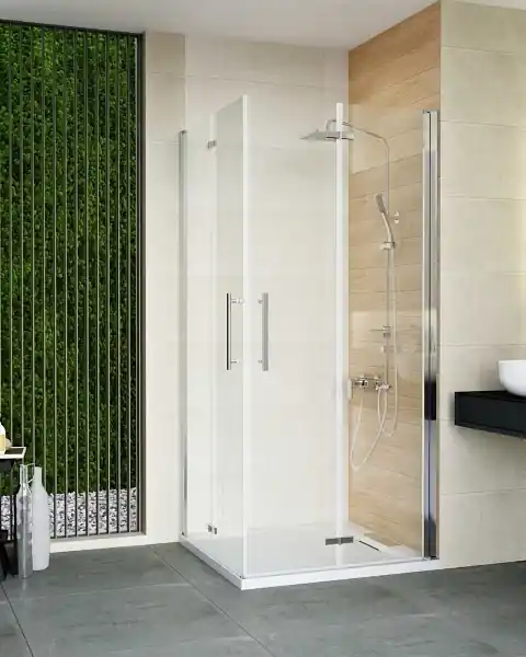 Olcsóbb Wasserburg PAX22 90x90 szögletes zuhanykabin, króm 25226-90Wasserburg