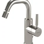 Bugnatese KOBUK MINI Bidet csaptelep leeresztővel tört kifolyóval, szálcsiszolt nikkel 2225QNSBugnatese Kiárusítás