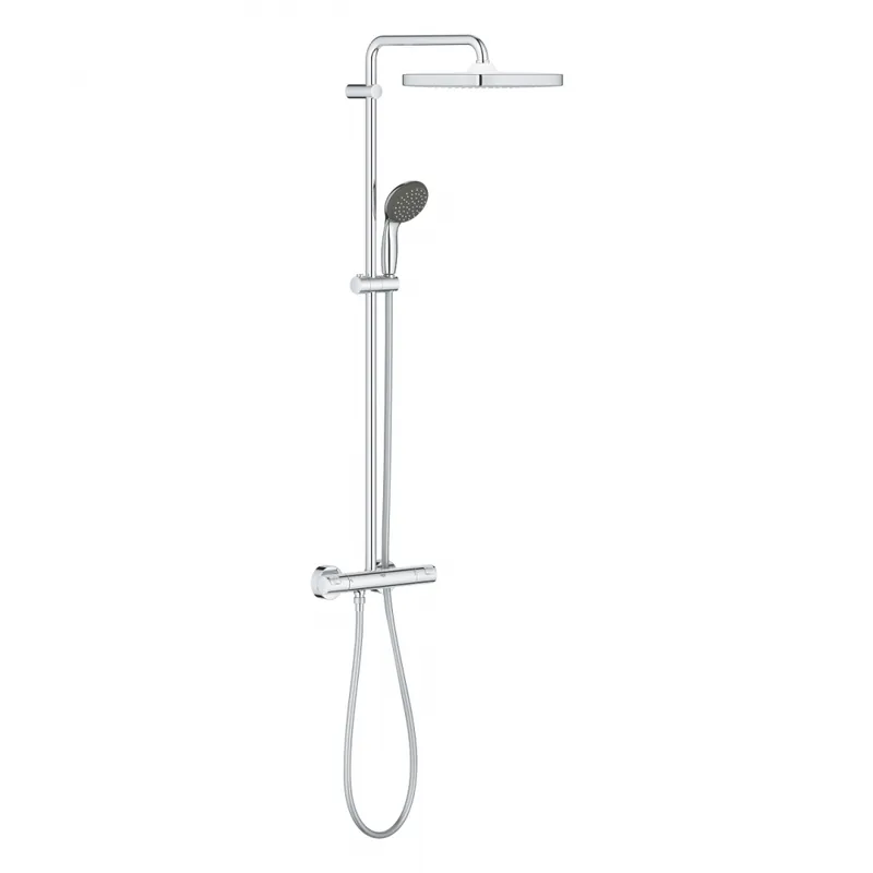 Ajánlat Grohe Vitalio Start System 250 Cube termosztátos zuhanyrendszer 26696000Grohe