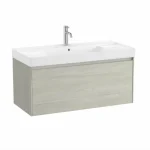 Roca Ona 100 cm fürdőszoba bútor mosdóval, világos tölgy A851686512Roca Outlet